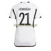 Original Fußballtrikot Deutschland Ilkay Gundogan 21 Heimtrikot WM 2022 Für Damen